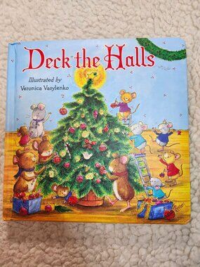 Deck the Halls Board Book Veronica Vasylenko Tiger Tales Christmas Sing Along